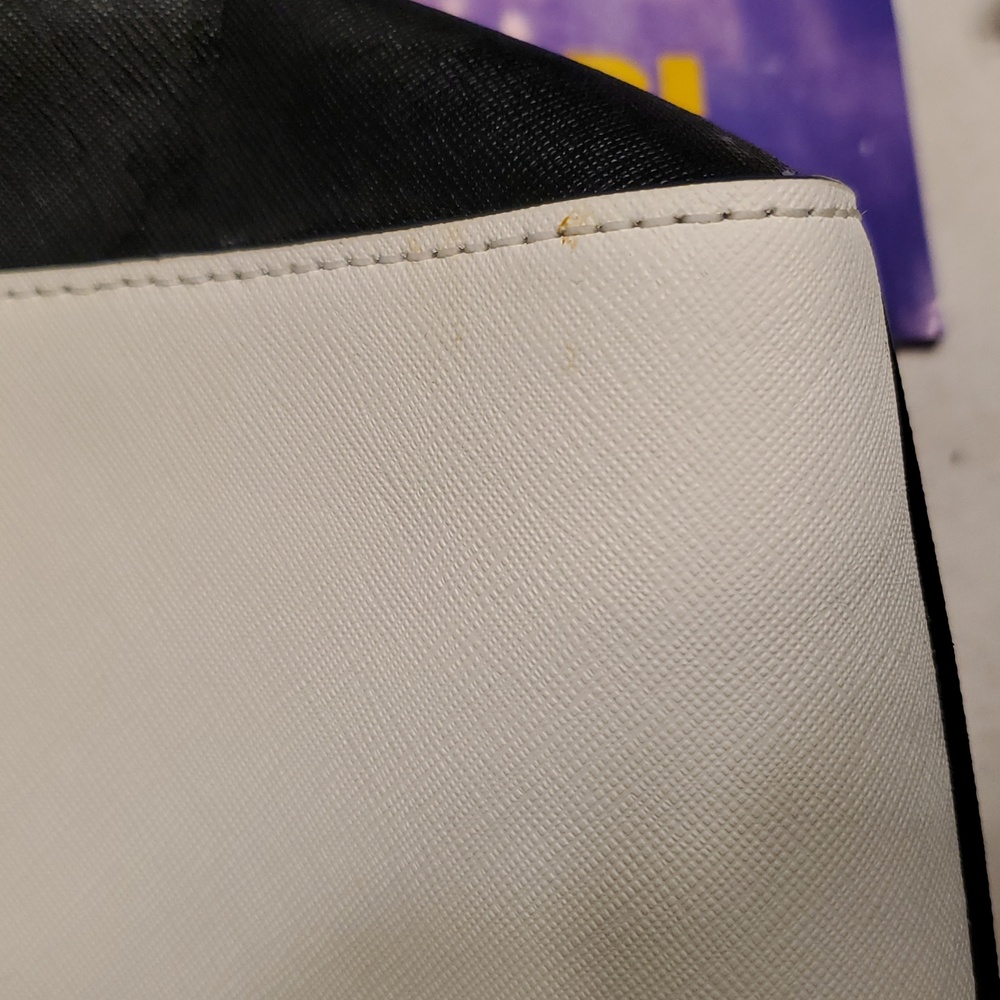 Kate Spade‎ New York Cameron Street Havana Color Block Black and White Tote Bag - Picture 14 of 15